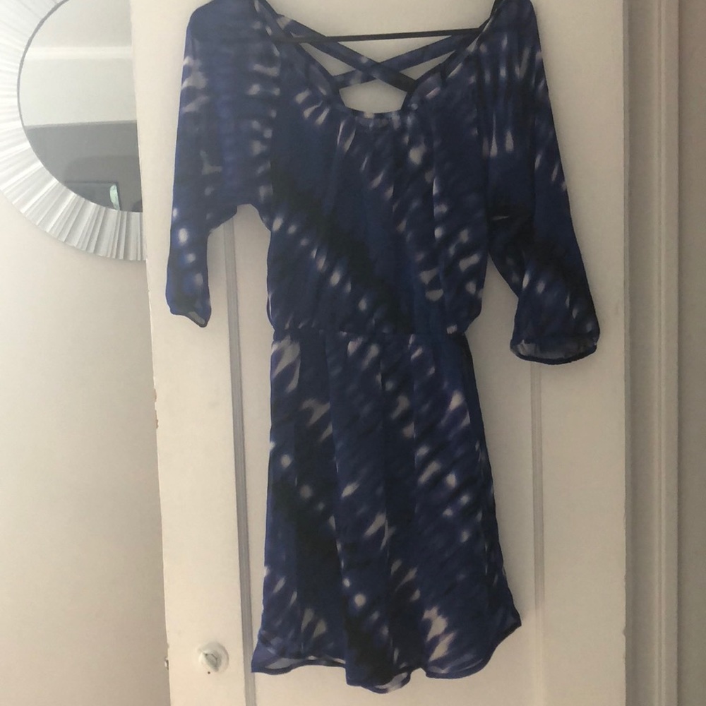 Express multi-color dress XS